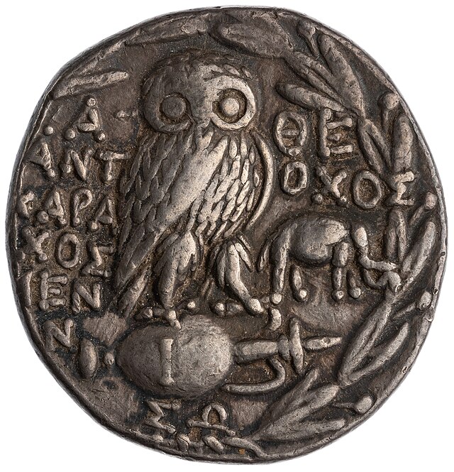 Silver_Tetradrachm from Athens
