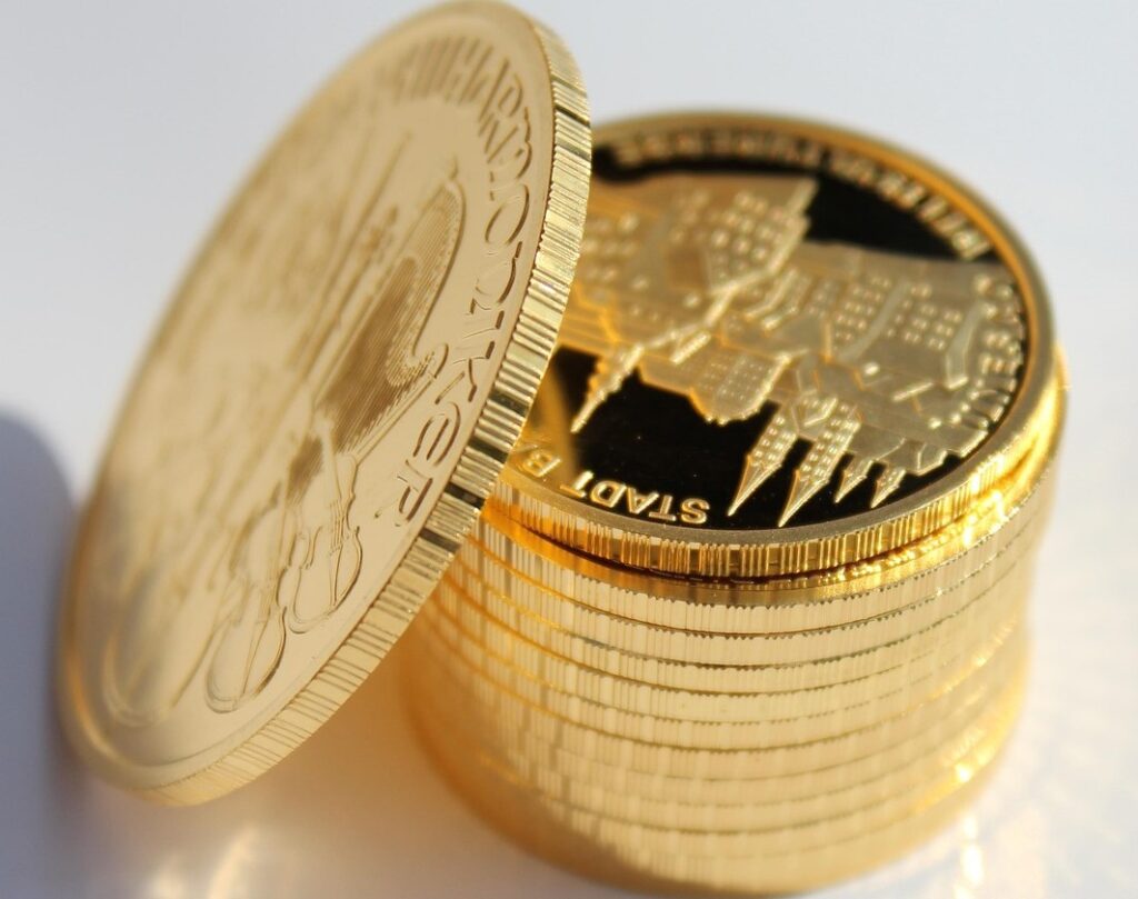 Photo of gold coin