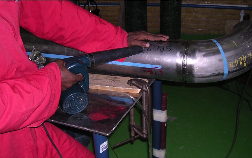 Cooling of welding