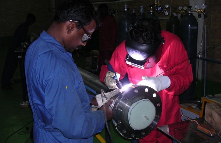 Shop welding