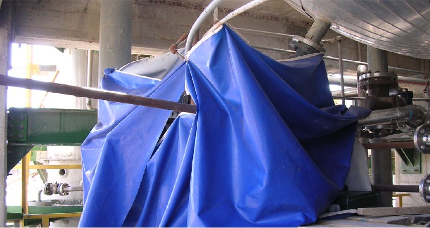 Wind Protection for Zirconium Field Welding
